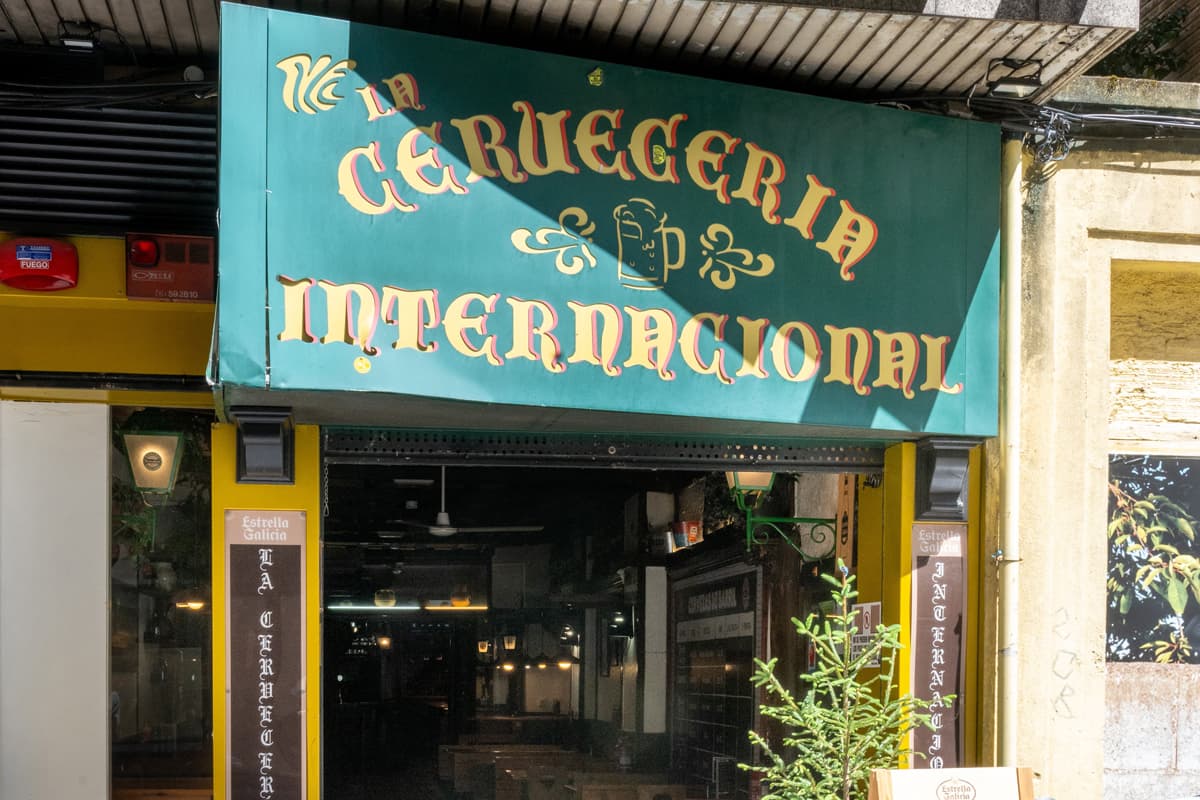 La Cervecería Internacional en Santiago de Compostela